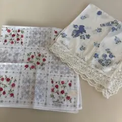 Nina Ricciニナリッチ Hallmark ハンカチ 2枚セットのサムネイル