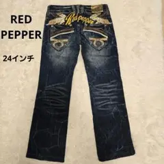 Red Pepper ローライズ フレア デニム　y2k