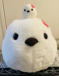 【未使用】シマエナガ　ぬいぐるみ　BIGのサムネイル