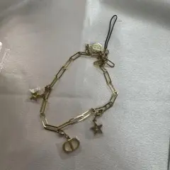 Dior ノベルティ スターチャーム キーホルダー ストラップ ディオール