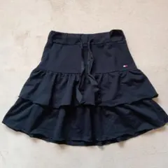 tommy girl ブラック フレアミニスカート