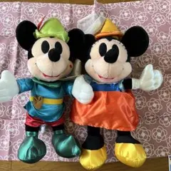 ミッキー　ミニーマウスぬいぐるみセット