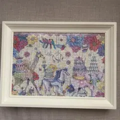 エコネコパズル完成品フレーム付きのサムネイル
