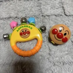 アンパンマン 音が出るおもちゃセット　鈴　カスタネット