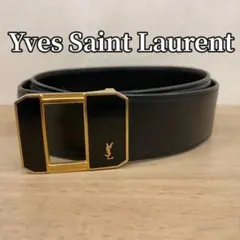 Yves Saint Laurent 벨트 블랙 골드
