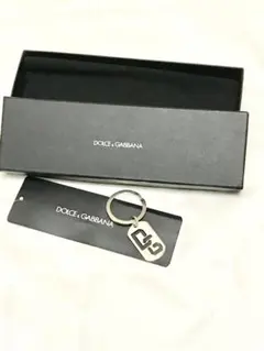 DOLCE & GABBANAドルチェ＆ガッバーナロゴシルバー925キーリング
