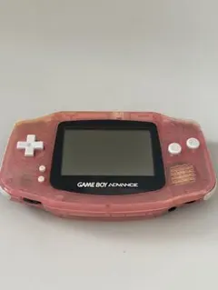 【ジャンク品】ゲームボーイアドバンス　ピンク　本体