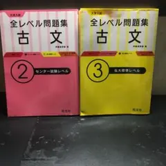 大学入試全レベル問題集古文 2 3セット