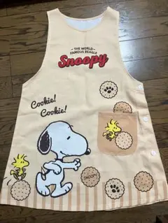 【SNOOPY 】エプロン ／クッキー柄／保育士のサムネイル