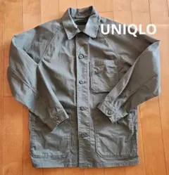 値下げ！UNIQLO ユーティリティジャケット Sサイズ カバーオール/オリーブ
