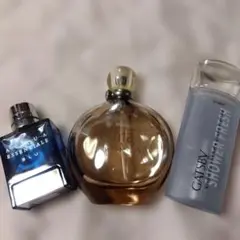 アクアエッセンスブルー & Gatsby 空き瓶セット