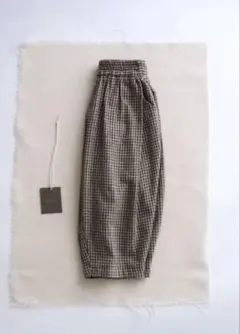 ギンガムチェック パンツ