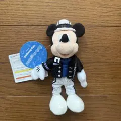 クラブマウスビート黒ミッキーマウスぬいぐるみバッジ