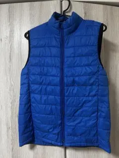 GAP プリマロフト 青 ダウンベスト