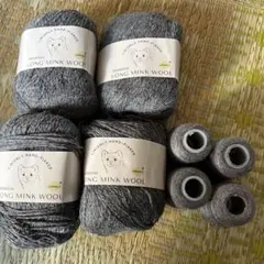 LIRISNLY Imitation LONG MINK WOOL 毛糸