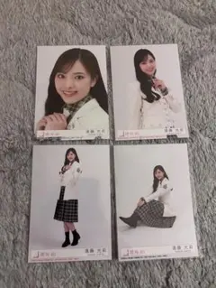 櫻坂46The growing up train 生写真ABCD4枚 遠藤光莉