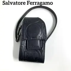 Salvatore Ferragamo　ガンチニレザーマルチケース　ブラックのサムネイル