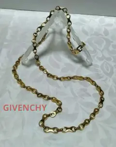 【極美品】GIVENCHY ジバンシーのゴールド色のロングネックレス