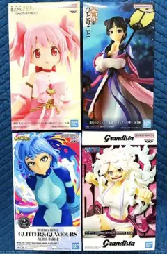 【新品未開封】バンプレスト 人気キャラクター最新フィギュア 4種セット