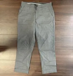 ユナイテッドアローズ　グレーのポリエステル混紡パンツ S