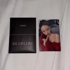 BLACKPINK JENNIE トレカ　DEADLINE ジェニ