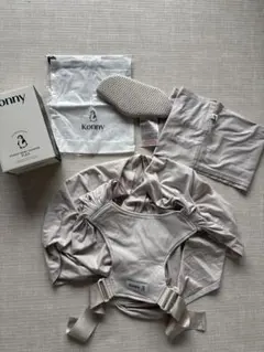 KONNY抱っこ紐　BABY CARRIER FLEX ヘッドサポート付き