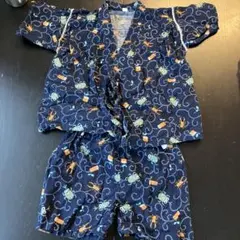 カブトムシ　クワガタ　甚平 サイズ100