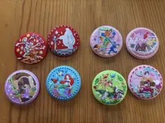 ディズニー　刺繍缶バッジ　ビスケット まとめ売り