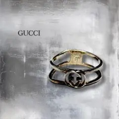 GUCCI インターロッキングG シルバーリング