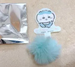 ちいかわベビー ノベルティ ぽんぽんチャーム付きフォンタブ ハチワレ