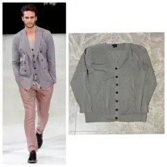 GIORGIO ARMANI アルマーニ 100%シルク カーディガン 52のサムネイル