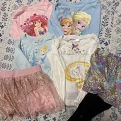 ディズニープリンセス 長袖カットソー 110