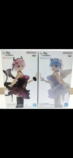 Re:ゼロから始める異世界生活 フィギュア ラム レム 2体セット
