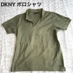 DKNY ダナキャランニューヨーク ポロシャツ カーキ L メンズ半袖カジュアルのサムネイル