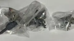 機動物　パイルバンカーキャットグレー2体ブラック1対セット