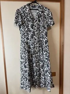 POLO RALPH LAUREN ポロ ラルフローレン 花柄 シャツドレス 麻