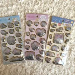 すみっコぐらし　キラッとぷくぷくエアーシール　キラキラ　シャカシャカ