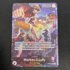 【ワンピースカードゲーム】ルフィ　英語版　トレジャーレア　OP07-109 Monkey D.Luffy SR OP07-109 Japanese ONE PIECE Card Game 500 Years