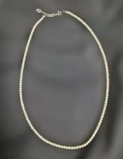 パールネックレス 2.5mm〜3mm☆Mal. - メルカリ