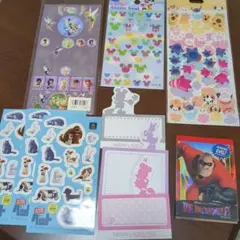 平成レトロ ディズニー シール メモ帳 まとめ売り