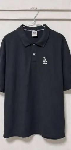 MLB ロサンゼルス・ドジャース ポロシャツ ブラック L