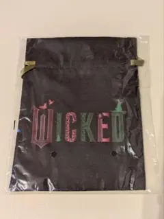 WICKED　ウィキッド　巾着ポーチ　1番くじ　映画のサムネイル
