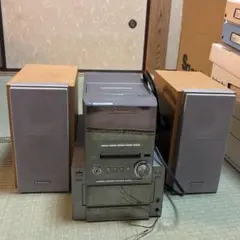 PanasonicCD MD STEREO SYSTEM SA-PM57MD - メルカリ