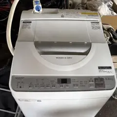 【引き取り限定】2023年SHARPシャープ7.0kg 洗濯ES-T715-W 引き取り限定】2023年SHARPシャープ7.0kg 洗濯ES-T715-W - メルカリ