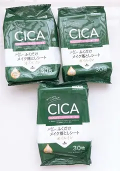 cica ふくだけメイク落としシート 30枚入 3袋のサムネイル