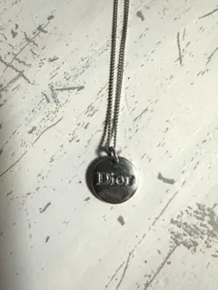 Dior シンプルチェーンネックレス　シルバーのサムネイル