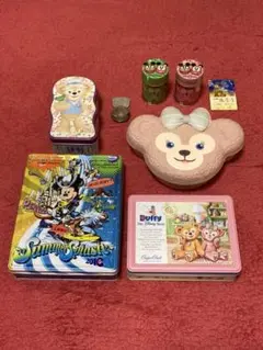 ディズニー　空き缶　ティースプーン　使用済チケット