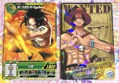 ポートガス・D・エース カード 2枚 まとめ売り ワンピースカード