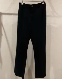 GU ブラック　フレアパンツ　Lサイズ