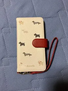 Afternoon Tea 手帳型スマホケース 犬柄のサムネイル